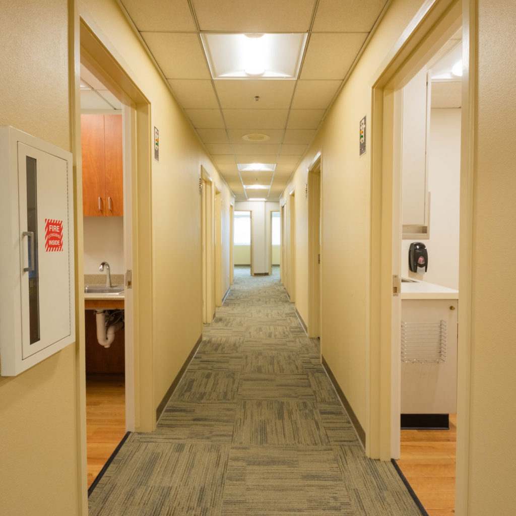 2100 Webster Suite 115 Office Hallway